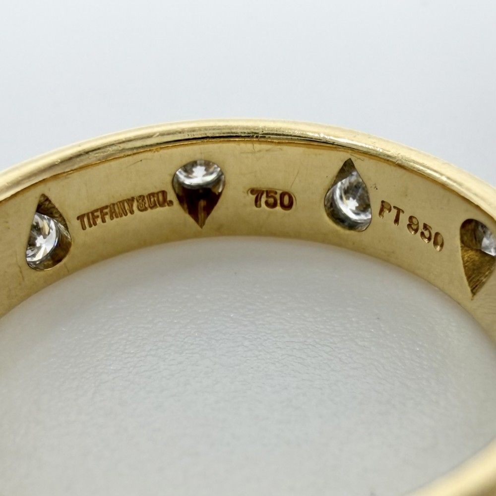 Tiffany & Co Ring Dots 18k Yellow Gold Diamond — view 4