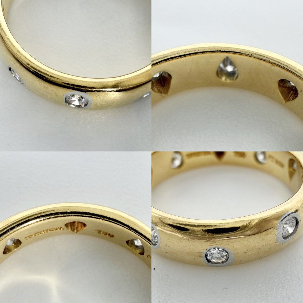 Tiffany & Co Ring Dots 18k Yellow Gold Diamond — view 6