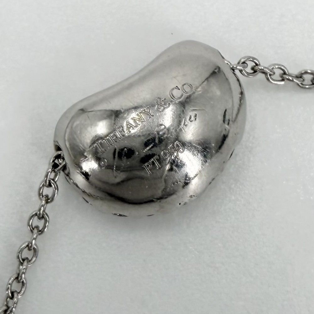 Tiffany & Co Necklace Elsa Peretti Bean Motif Diamond — view 8