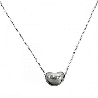 Tiffany & Co Necklace Elsa Peretti Bean Motif Diamond — view 2