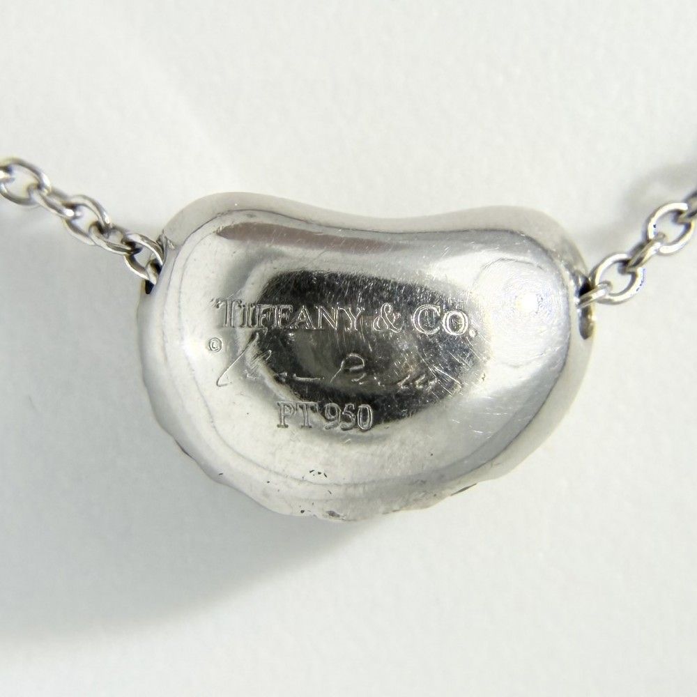 Tiffany & Co Necklace Elsa Peretti Bean Motif Diamond — view 5