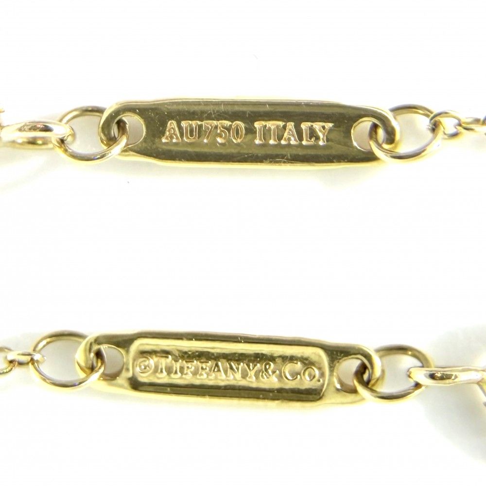 Tiffany & Co Necklace T Smile Mini Pendant Adjustable Star with 18k YG Gold — view 5