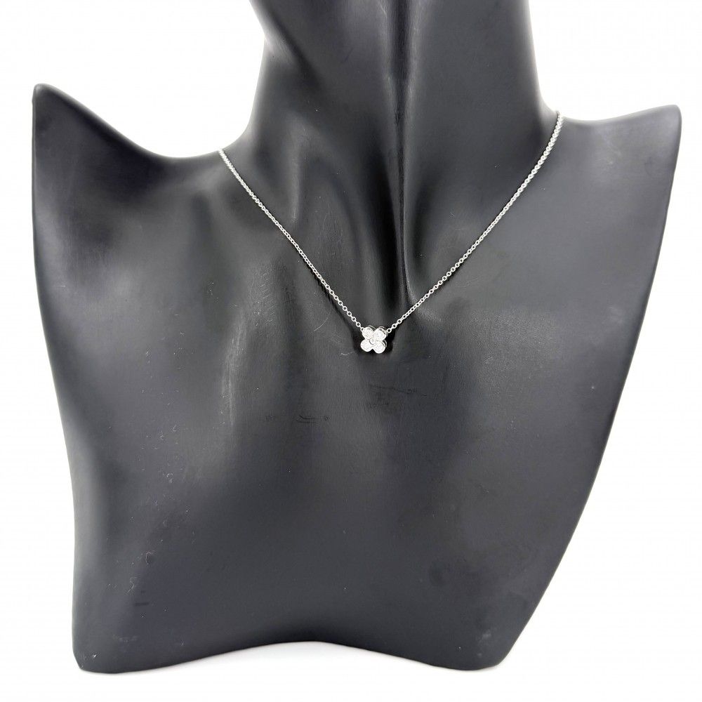 Tiffany & Co Necklace Bezel Set Diamond — view 3