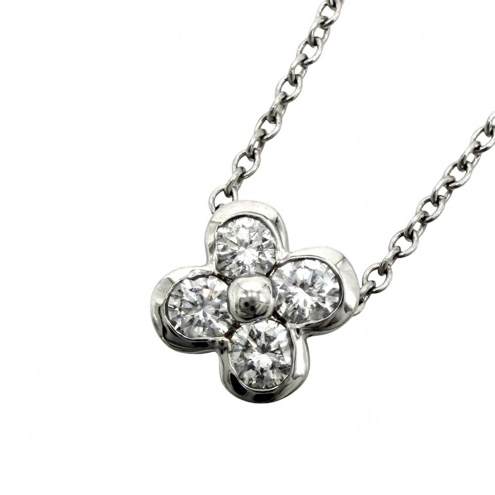 Tiffany & Co Necklace Bezel Set Diamond
