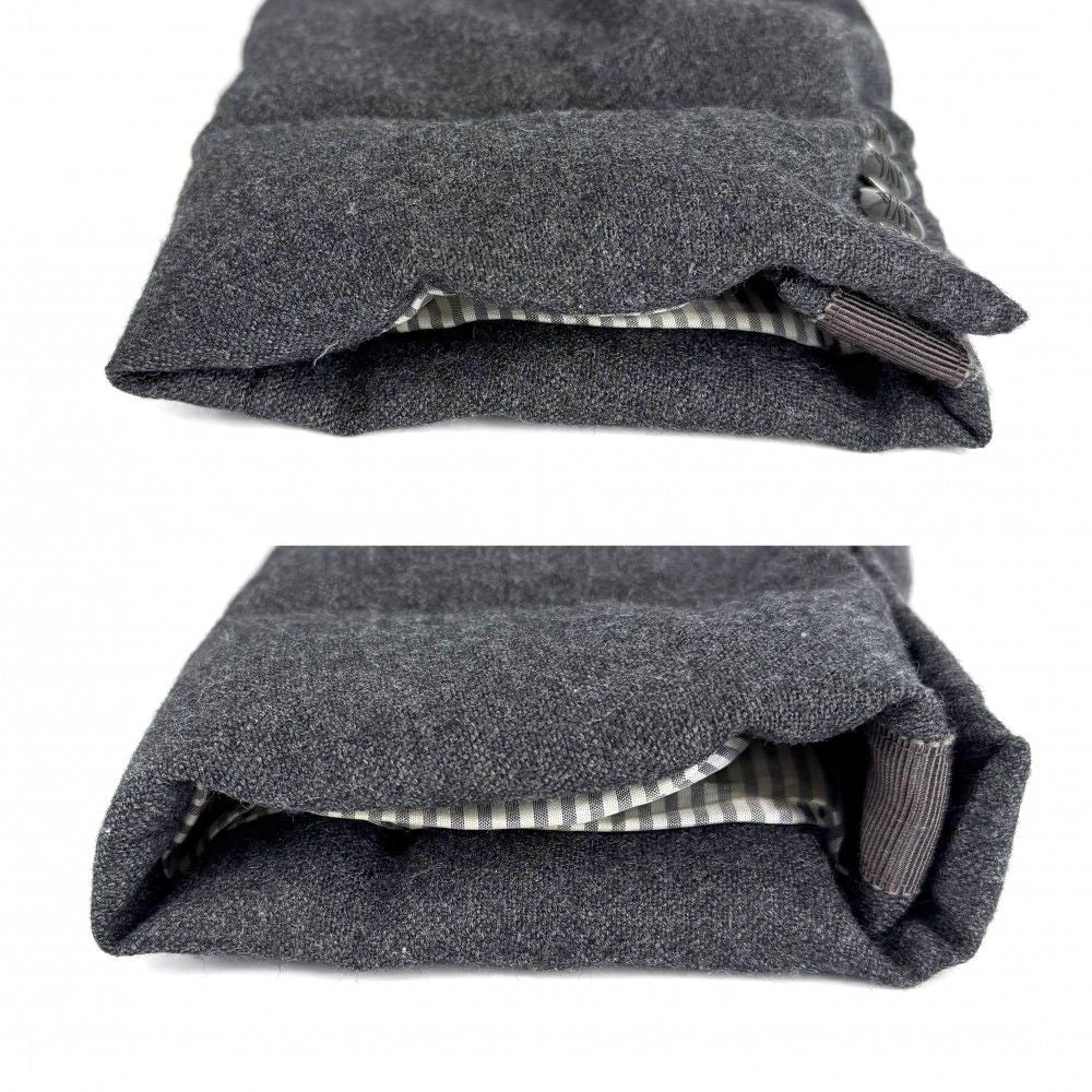 Moncler Down Jacket Chester Striped 2 Sizes Gray Nylon Winter — view 3