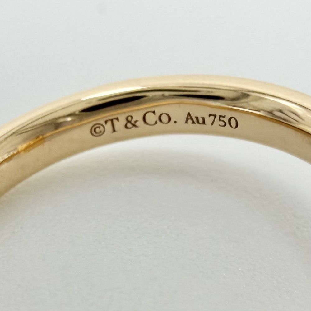 Tiffany & Co Ring T One Narrow 18k YG Gold Diamond — view 4