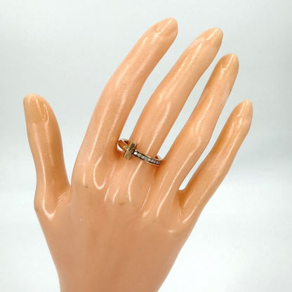 Tiffany & Co Ring T One Narrow 18k YG Gold Diamond — view 2