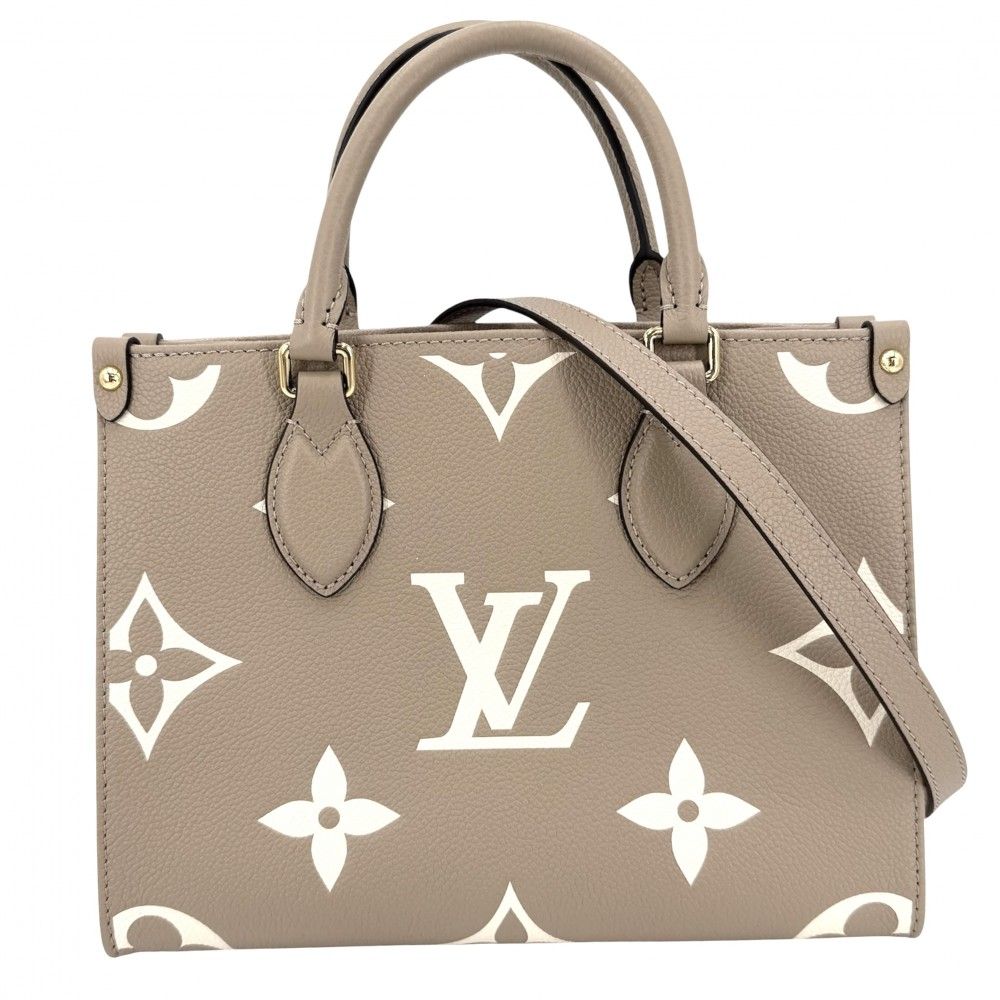 Louis Vuitton 2-Way Monogram Empreinte On The Go PM Shoulder Bag Crossbody
