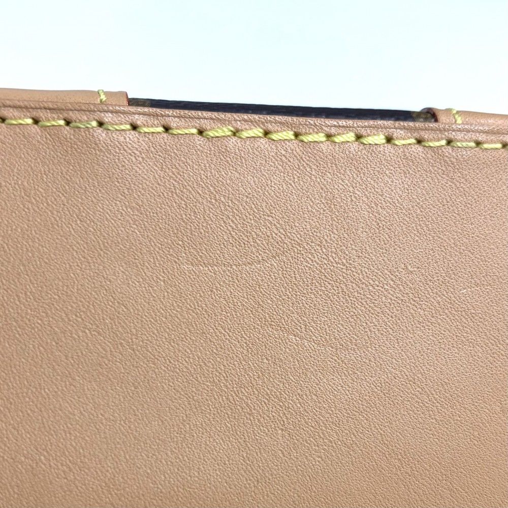 Louis Vuitton Shoulder Bag Noe Purse Monogram Canvas Brown Gold — view 8