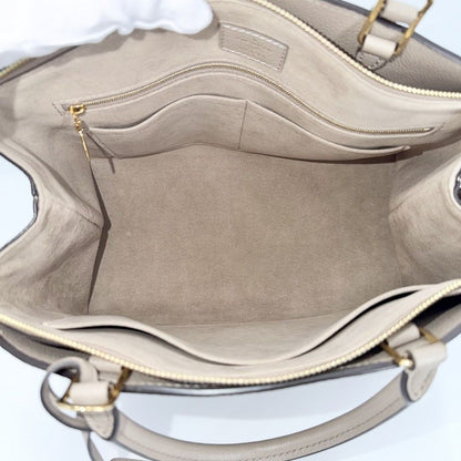 Louis Vuitton 2-Way Grand Palais MM Shoulder Bag Crossbody Beige Monogram — view 4