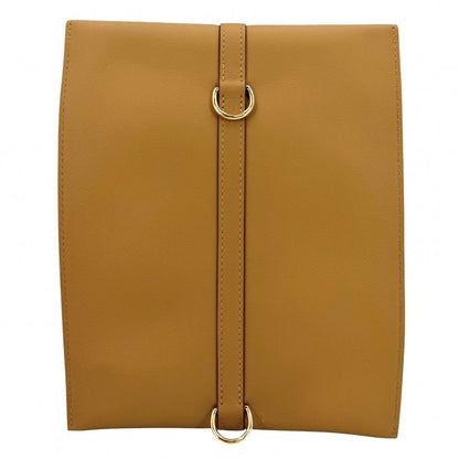 Hermes Shoulder Bag Glenantou Go Leather Brown Gold — view 2