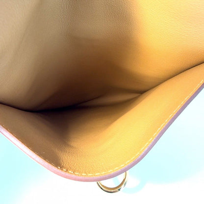 Hermes Shoulder Bag Glenantou Go Leather Brown Gold — view 4