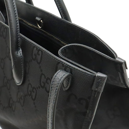 Gucci Off the Grid 2-Way Shoulder Bag Nylon Canvas Black — view 8