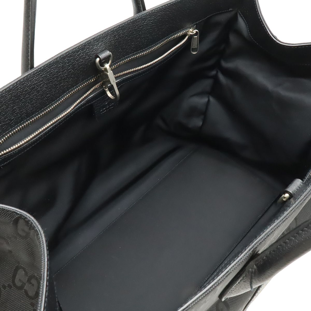 Gucci Off the Grid 2-Way Shoulder Bag Nylon Canvas Black — view 7