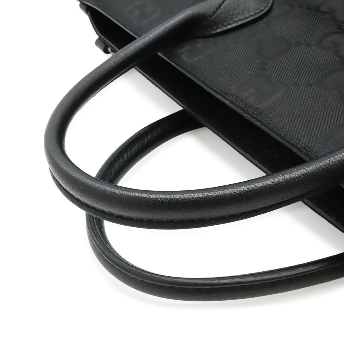 Gucci Off the Grid 2-Way Shoulder Bag Nylon Canvas Black — view 6
