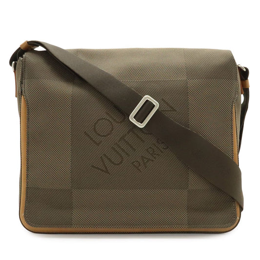 Louis Vuitton Damier Geant Messager Shoulder Bag Crossbody Tail Ella