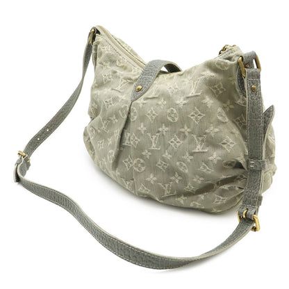 Louis Vuitton Monogram Denim Slightly Shoulder Bag Semi Gray — view 2