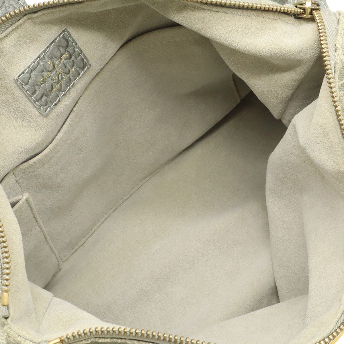 Louis Vuitton Monogram Denim Slightly Shoulder Bag Semi Gray — view 5