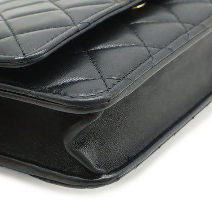 Chanel Trendy CC Quilted Chain Wallet Coin Purse Card Case Lambskin Leather — view 3