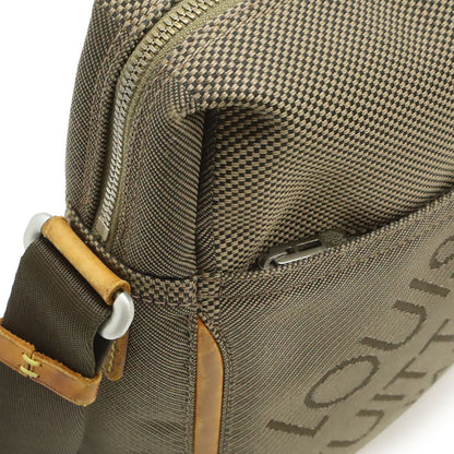 Louis Vuitton Damier Geant Shoulder Bag Crossbody Canvas Tail Khaki — view 6