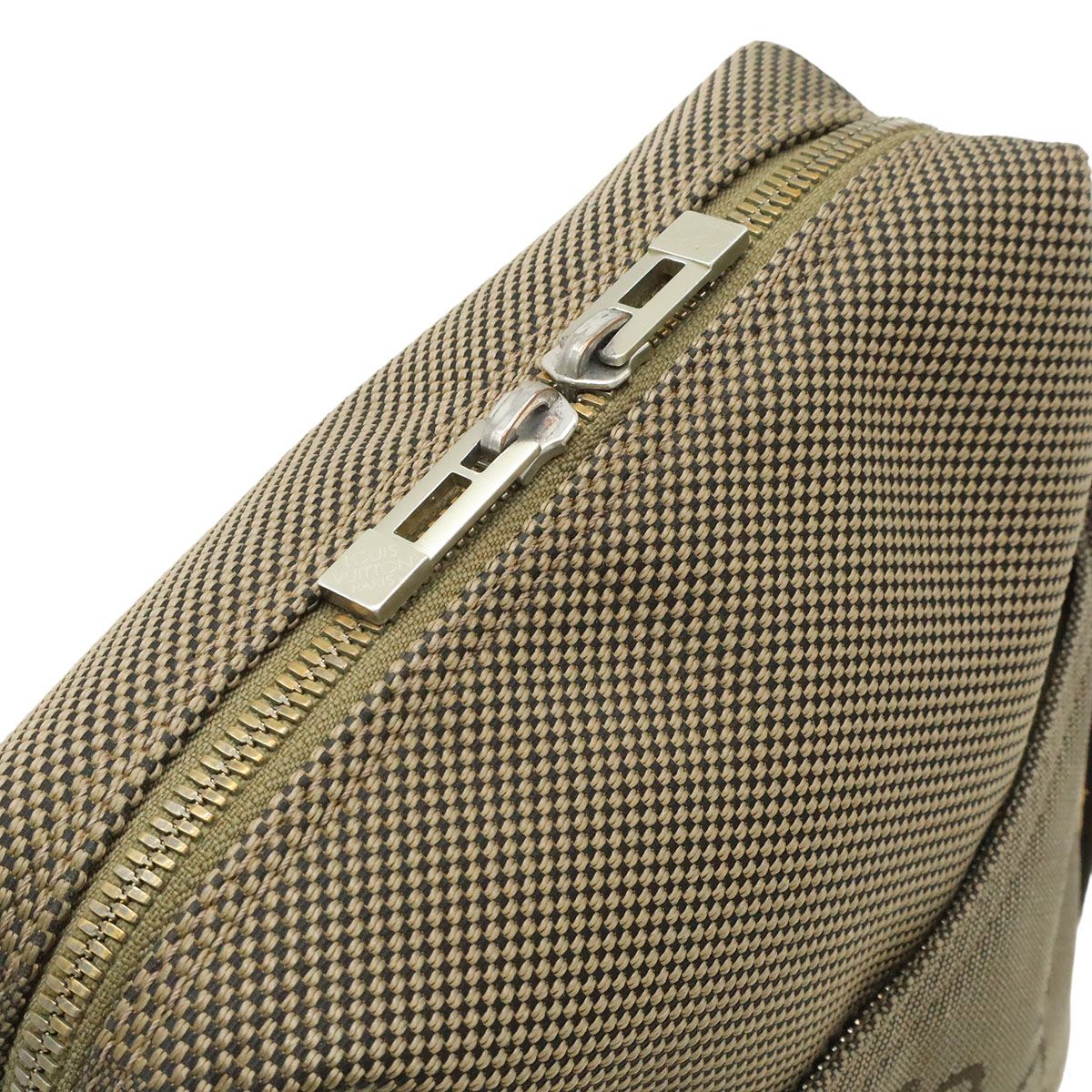 Louis Vuitton Damier Geant Shoulder Bag Crossbody Canvas Tail Khaki — view 7