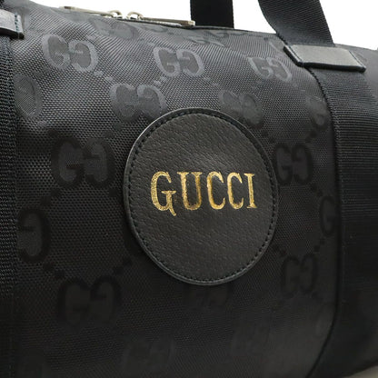 Gucci Off the Grid Duffle Boston Bag 2-Way Nylon Canvas Black — view 9