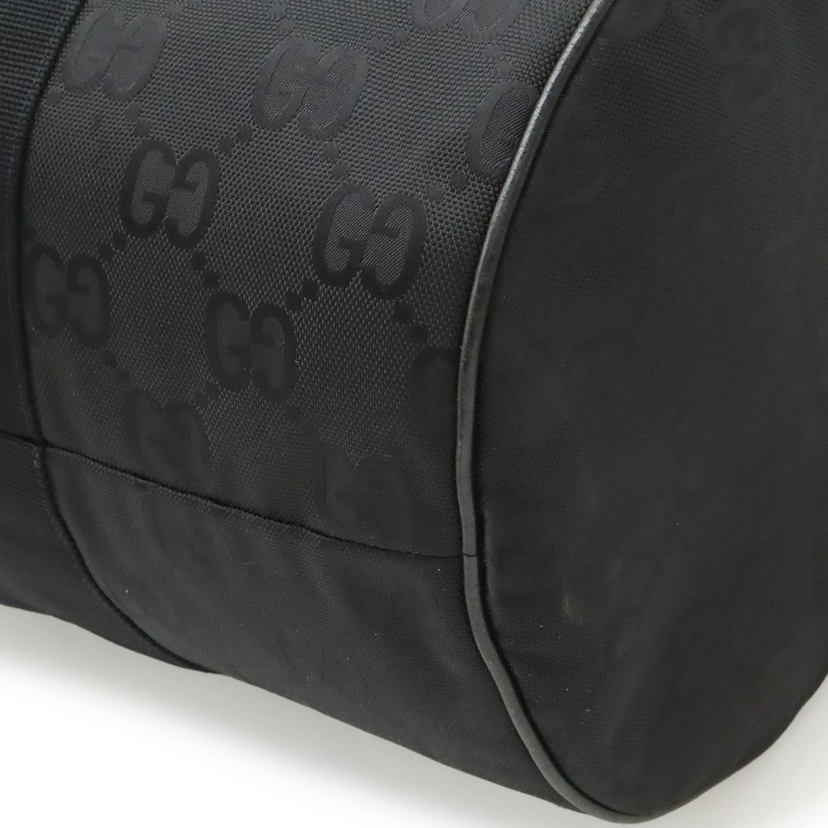 Gucci Off the Grid Duffle Boston Bag 2-Way Nylon Canvas Black — view 3