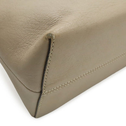 Fendi by the Way 2-Way Shoulder Bag Leather Gray Silver — view 3