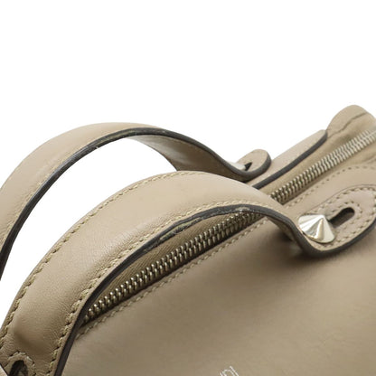 Fendi by the Way 2-Way Shoulder Bag Leather Gray Silver — view 6