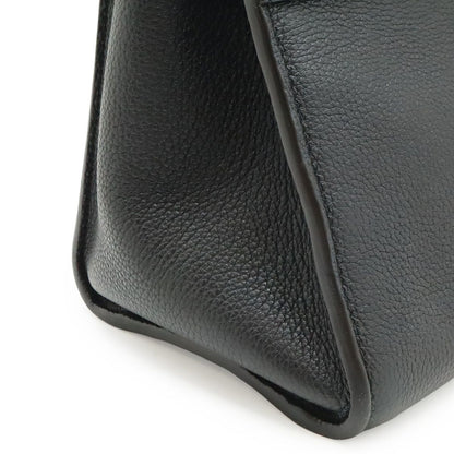 Louis Vuitton City Steamer PM 2-Way Shoulder Bag Leather Noir Black — view 7
