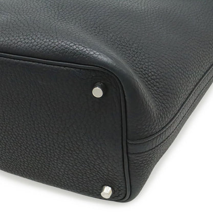 Hermes Picotin Lock PM Tresage de Cuir Tote Veau Epsom Noir Black — view 3