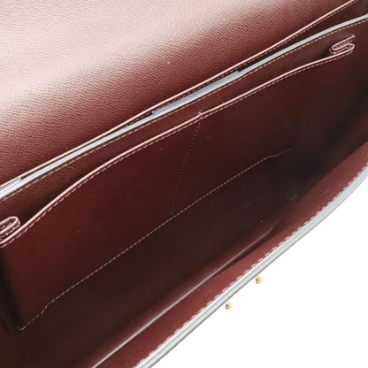 Louis Vuitton Taiga Serviette Moscova Business Briefcase Documents Purse — view 7