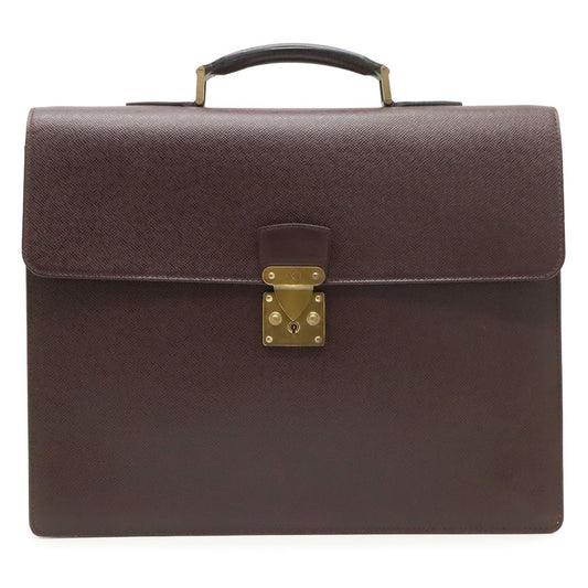 Louis Vuitton Taiga Serviette Moscova Business Briefcase Documents Purse