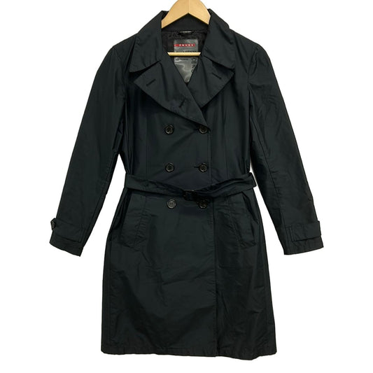 Prada Sport Coat 40 M Black Long Sleeve Spring Autumn