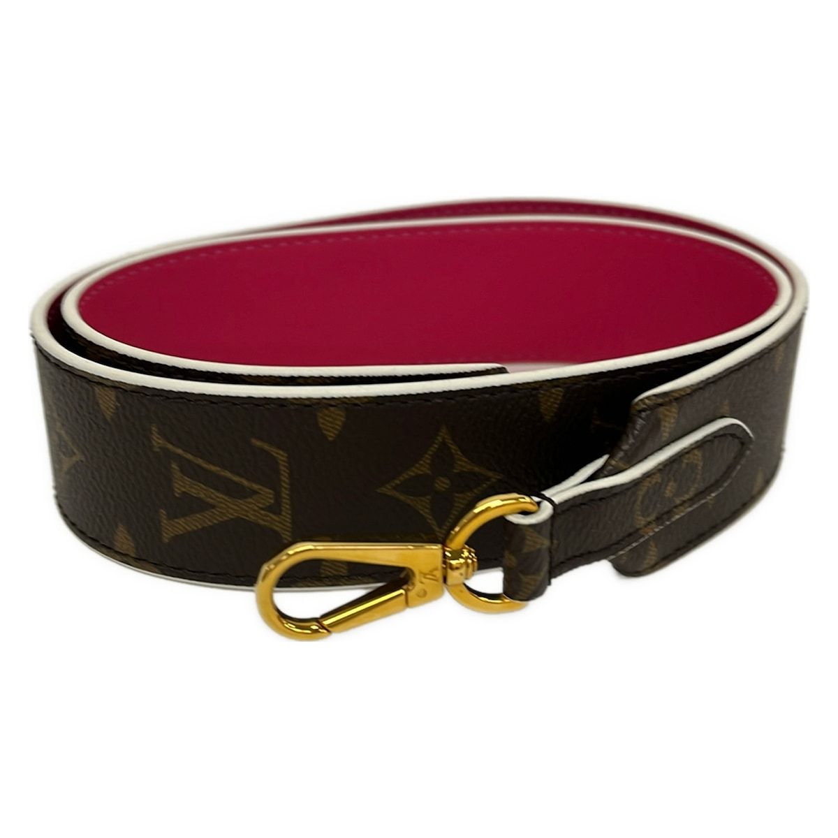 Louis Vuitton Shoulder Strap Monogram Hot Pink