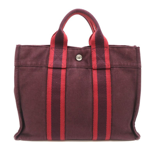 Hermes Tote Burgundy