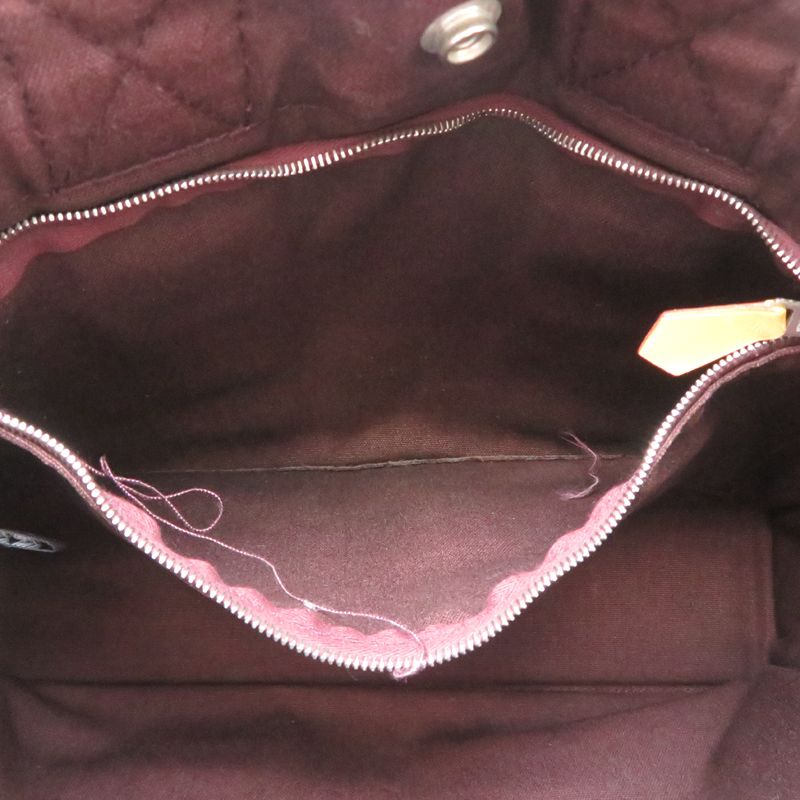 Hermes Tote Burgundy — view 7