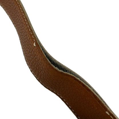 Hermes Belt 90 Black Gold Leather — view 6