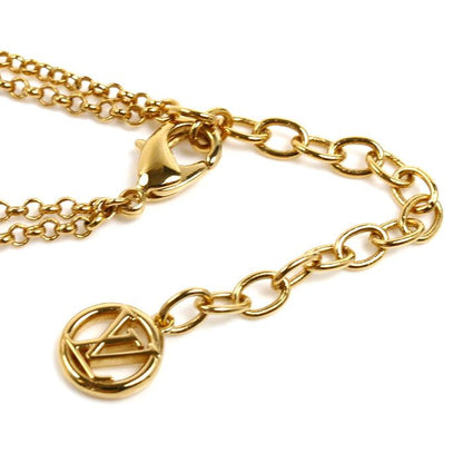 Louis Vuitton Metal Necklace LV 41 cm — view 6