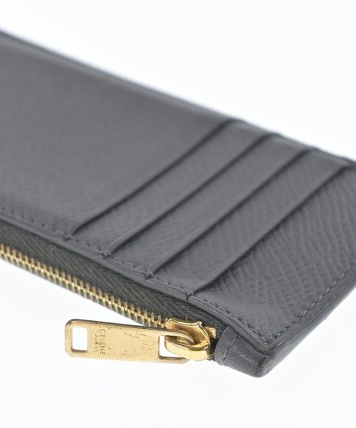 Celine Card Case Card Holders Gray — view 4