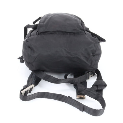 Prada Tessuto Nylon Triangle Logo Sac Backpack Black — view 5