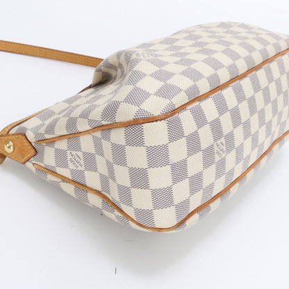 Louis Vuitton Damier Azur Syracuse PM Leather Shoulder Bag Crossbody — view 4