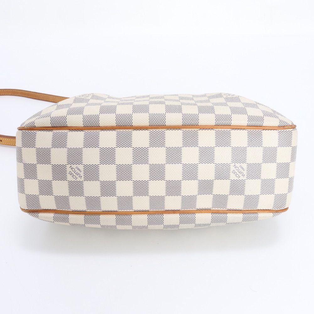 Louis Vuitton Damier Azur Syracuse PM Leather Shoulder Bag Crossbody — view 6