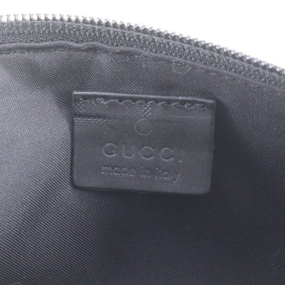 Gucci GG Canvas 039 Leather Handbag Tote Black — view 8