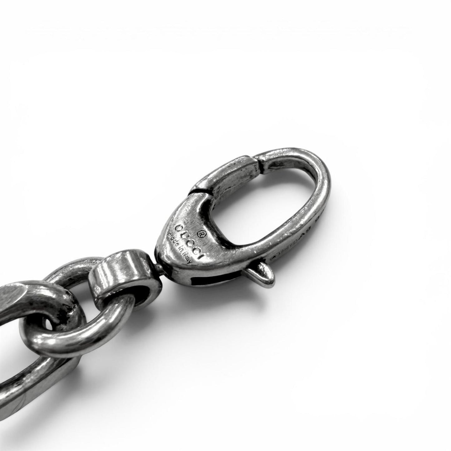 Gucci Interlocking Chain Necklace Silver — view 6