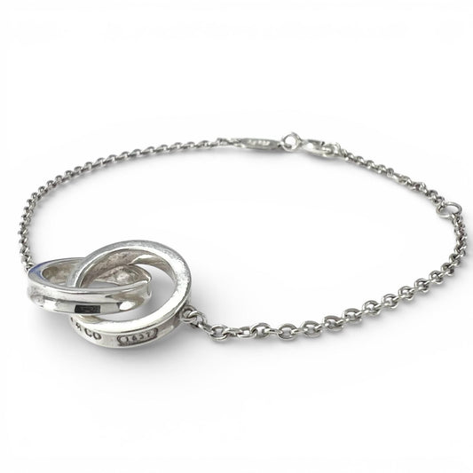 Tiffany & Co Interlocking Circle Bracelet Silver
