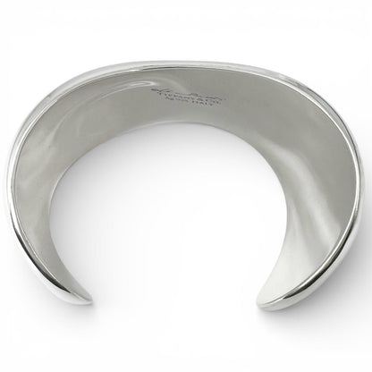Tiffany & Co Elsa Peretti Small Bone Calf Bangle Hand Silver Bracelet — view 5