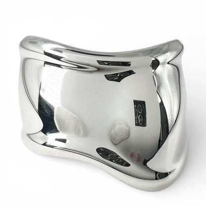Tiffany & Co Elsa Peretti Small Bone Calf Bangle Hand Silver Bracelet — view 3