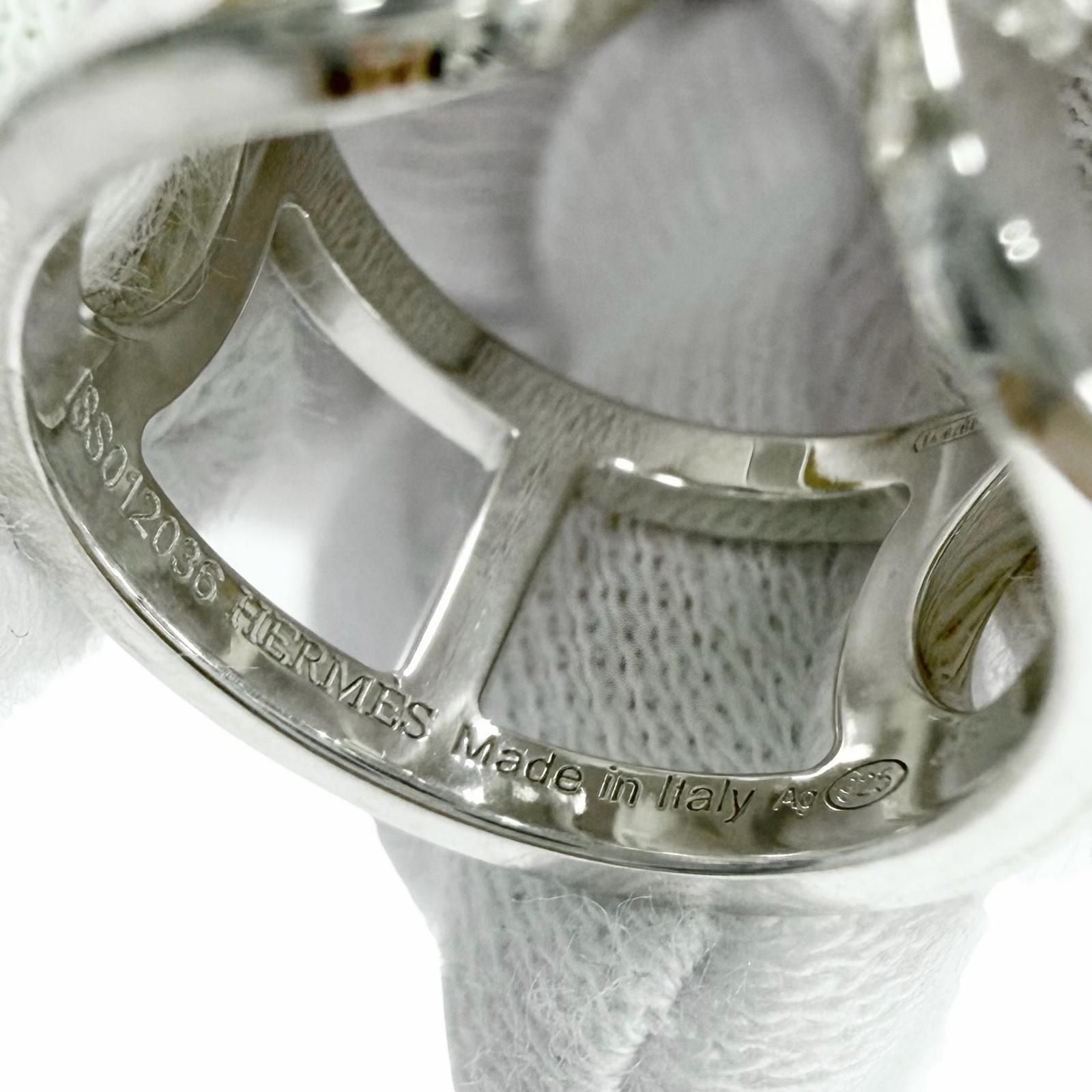 Hermes Chene D'ancre Ring Silver 48 Jp8 Recommended — view 7