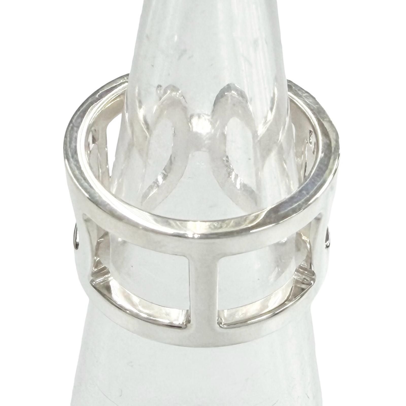 Hermes Chene D'ancre Ring Silver 48 Jp8 Recommended — view 5
